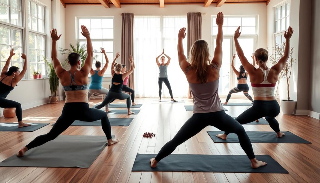 Morning yoga routine