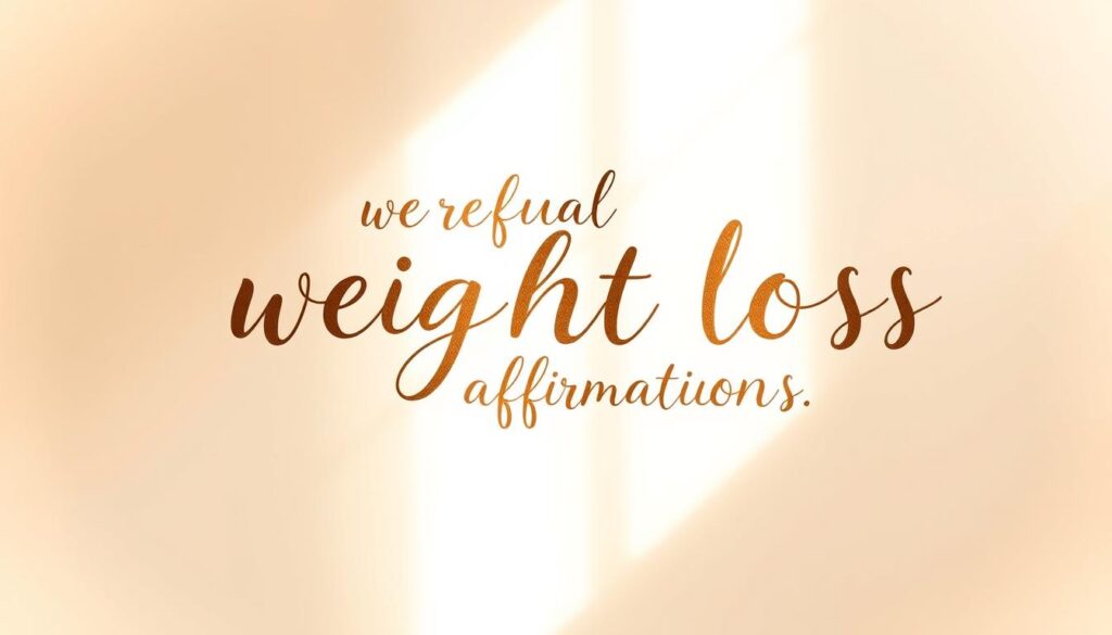 weight loss positive affirmations