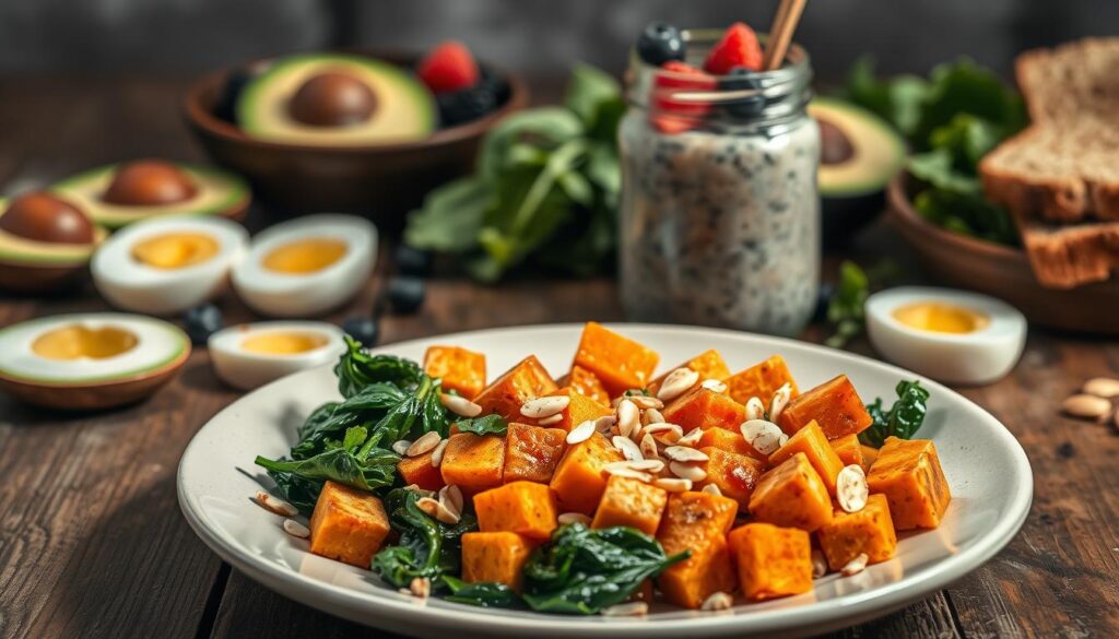 high protein vegetarian breakfast recipes