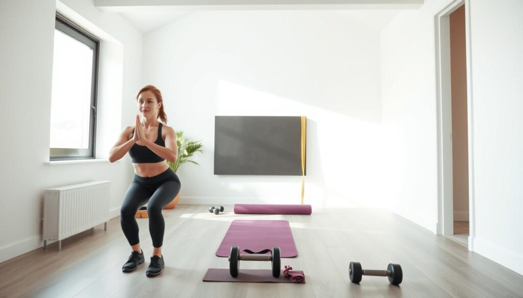 easy home workout routines for weight loss