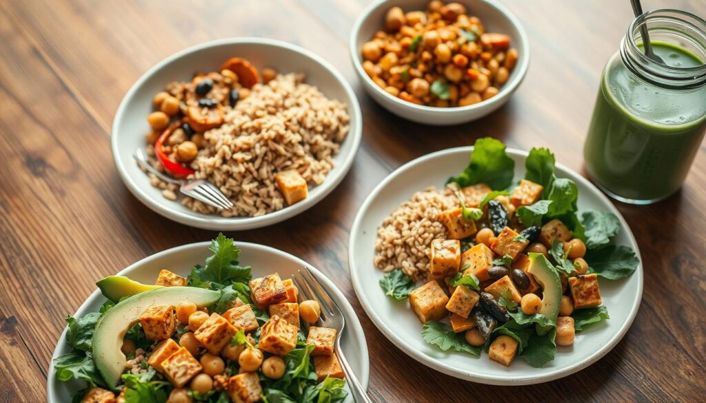 protein rich vegetarian lunch recipes