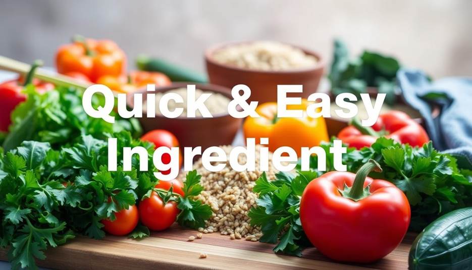 5 Ingredient Healthy Meals