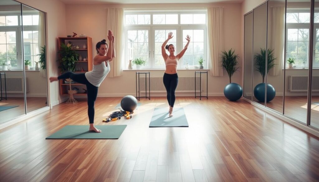 warm-up routines for home exercises