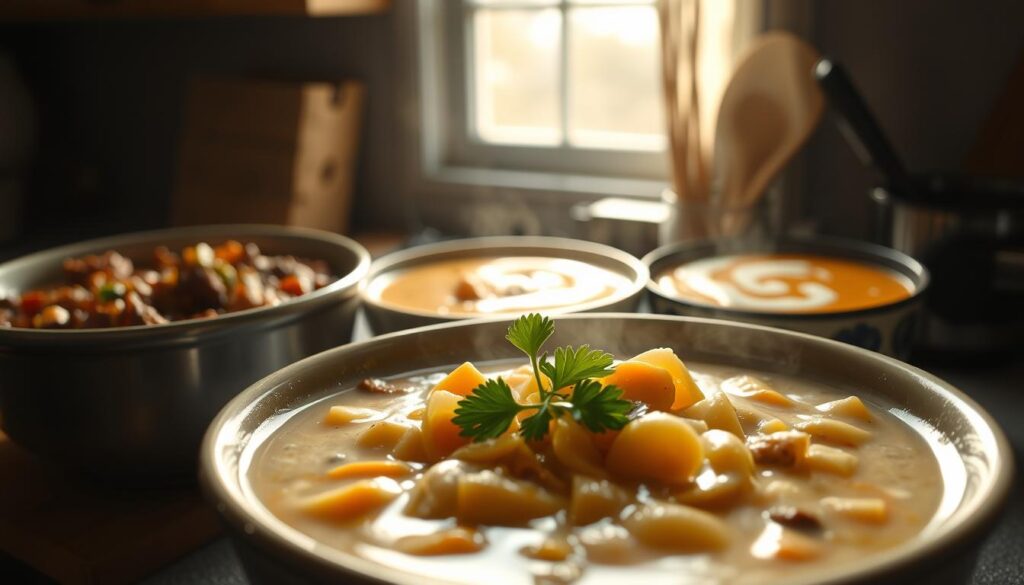 low-fat slow cooker soups and stews